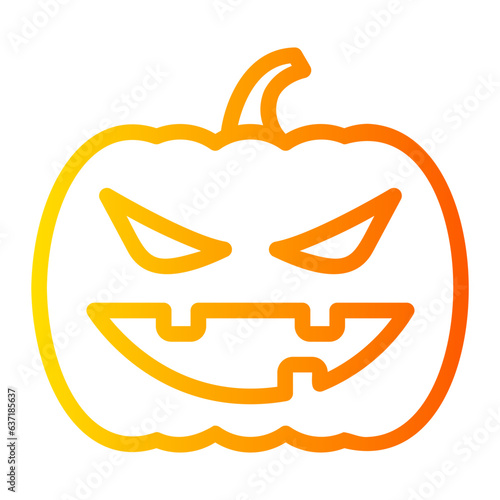 terror gradient icon