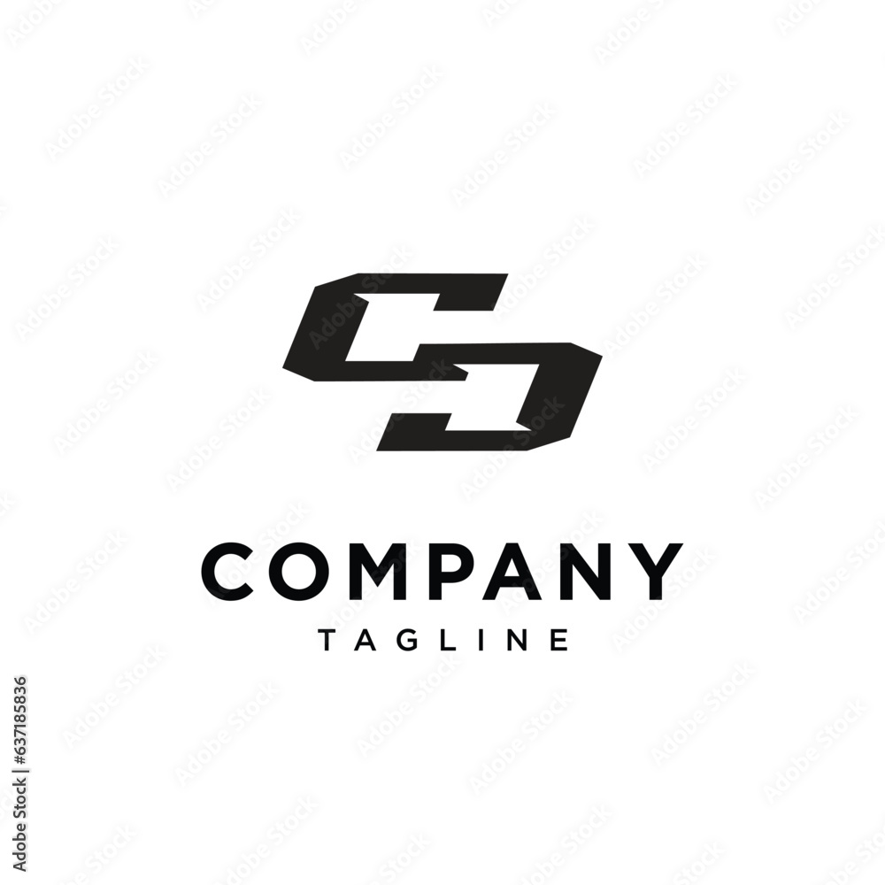 Obraz premium Letter C D sport logo icon vector template.eps