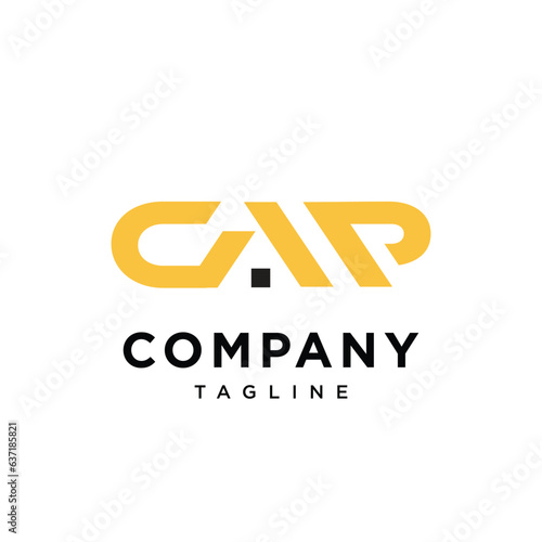 
Letter C A P House contractor logo icon vector template.eps