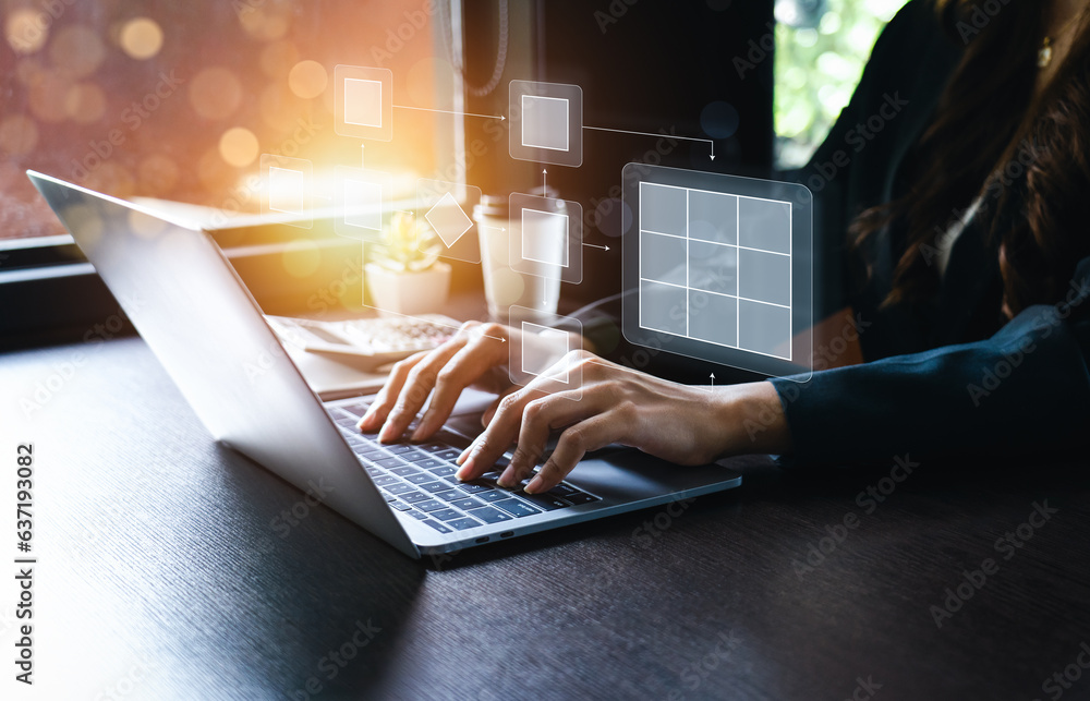Business process and Automate workflows with flowcharts Business ...