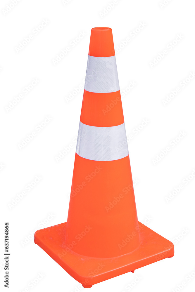 traffic cone isolated on white traffic cone isolated on white