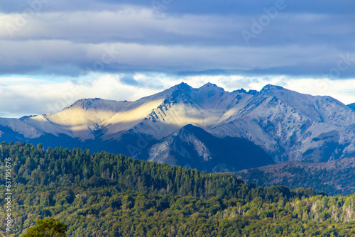 Bariloche beautiful scenic views, landscapes, mountains and lakes Patagonia Argentina