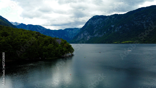 Lake Bohinj, Slovenia. Amazing mountains