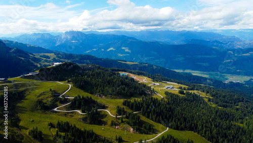 Nassfeld ski resort, mountains, Austria