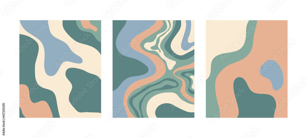 Abstract backgrounds for cover , aesthetic abstract illustration design for wall art, decoration  