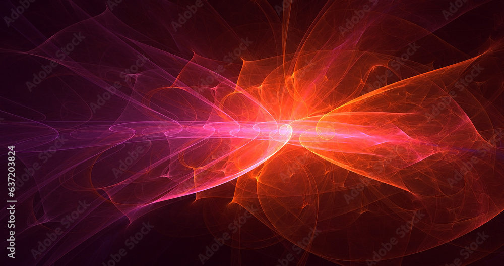 3D rendering abstract fantasy light fractal background 3D rendering abstract fantasy light fractal background