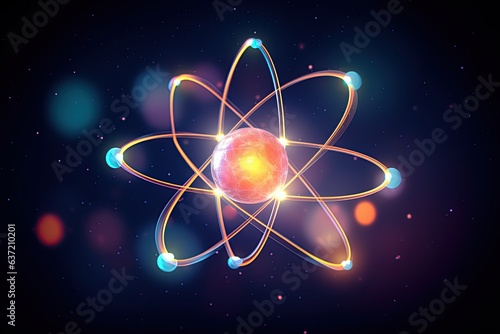 The atomic nucleus is the small, dense region consisting of protons and neutrons at the centre of an atom ,