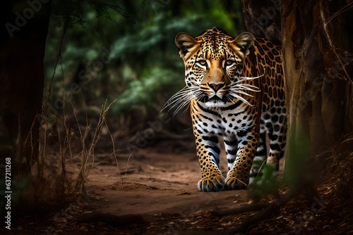 portrait of a bengal tiger