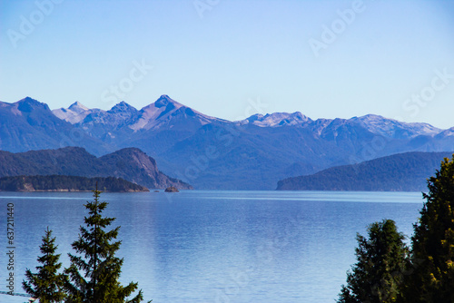 Fototapeta Naklejka Na Ścianę i Meble -  Bariloche beautiful views, landscapes, mountains and lakes Patagonia Argentina