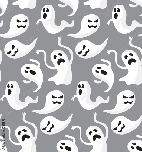 Happy halloween seamless pa...