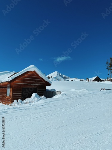 Cabin in the Snow © Grace