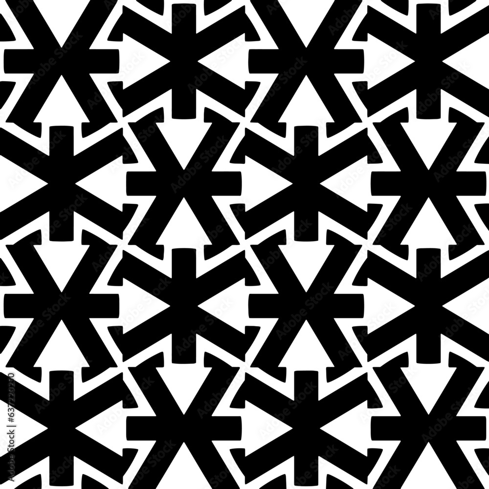 White background with black pattern. Seamless texture for fashion, textile design, on wall paper, wrapping paper, fabrics and home decor. Simple repeat pattern. White background with black pattern. Seamless texture for fashion, textile design, on wall paper, wrapping paper, fabrics and home decor. Simple repeat pattern.
