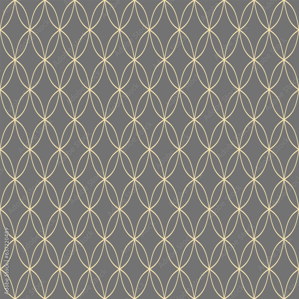 Seamless vector ornament. Modern wavygray and golden background. Geometric modern pattern Seamless vector ornament. Modern wavygray and golden background. Geometric modern pattern