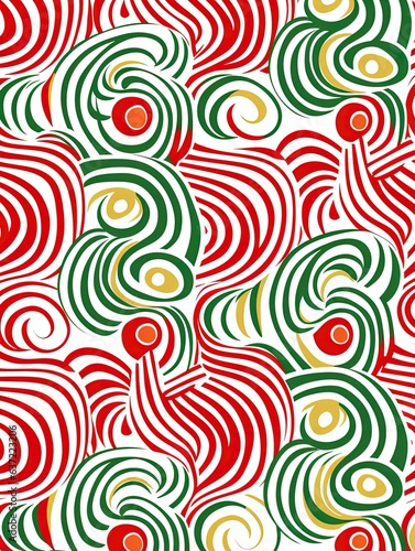 Christmas abstract seamless pattern digital paper
