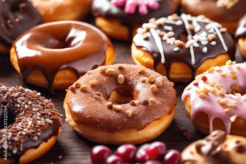donuts with icing sugar donuts with icing sugar