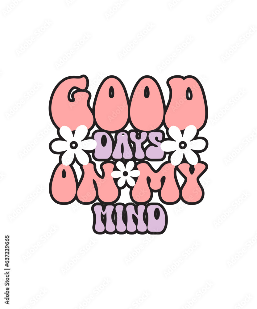 Obraz premium Boho Huge Aesthetic Retro SVG Bundle,Boho svg, hippie svg, Groovy svg, bundle, aesthetic svg, inspirational svg, motivational svg, trendy svg, retro svg, svg files wavy text svg