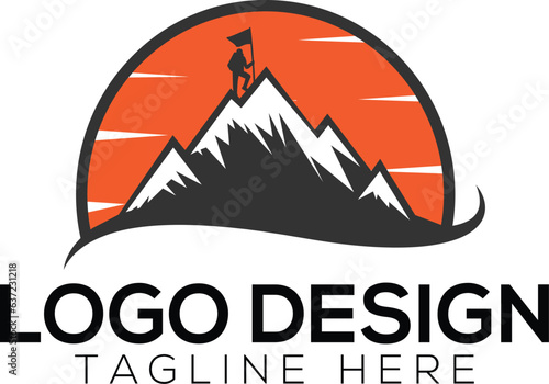Mountain logo design