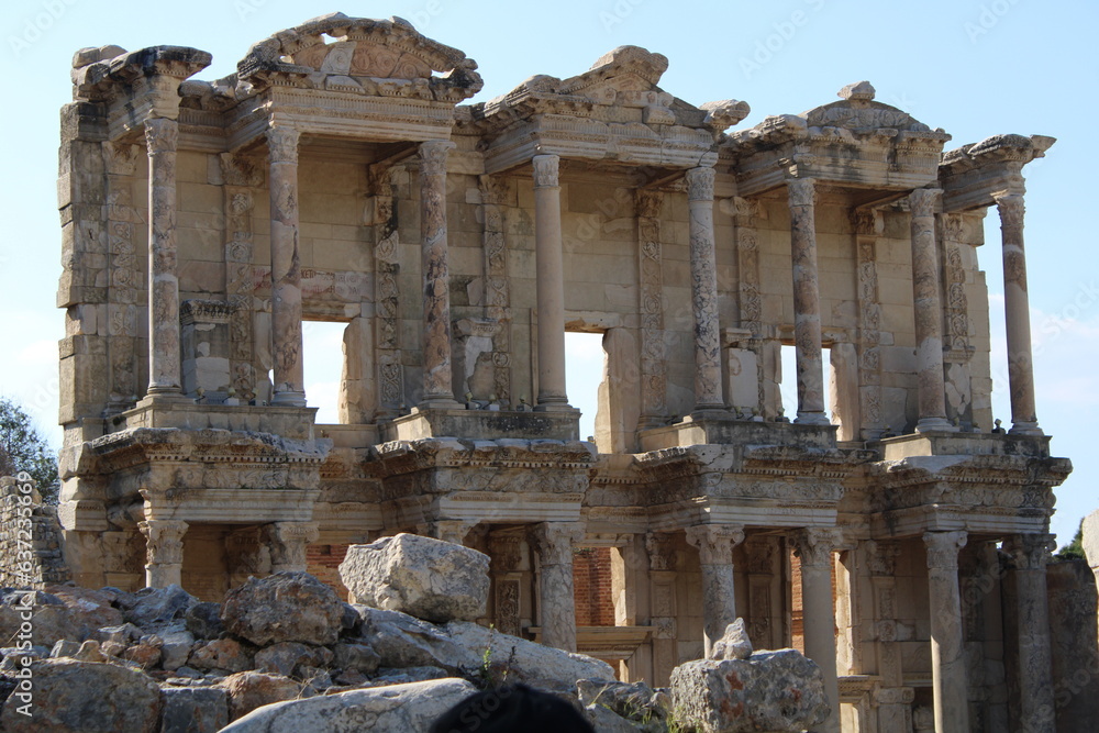 Historical Ephesus İzmir Ancient City in Turkey,