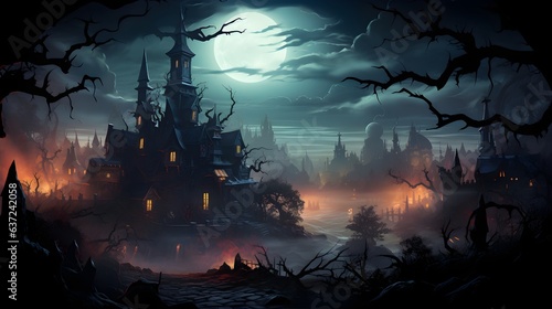 Lights and Mysteries: Haunted Mansion in the Enchantment of Halloween Night