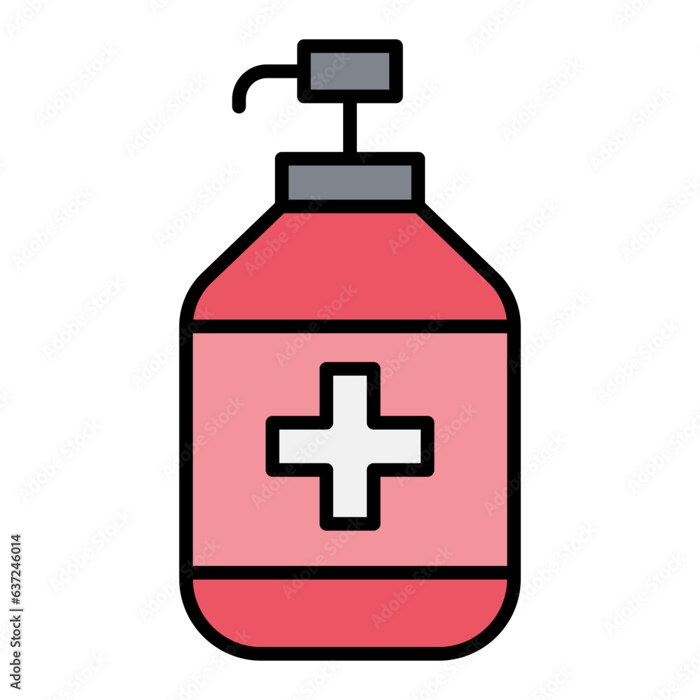 Fototapeta premium Sanitizer icon
