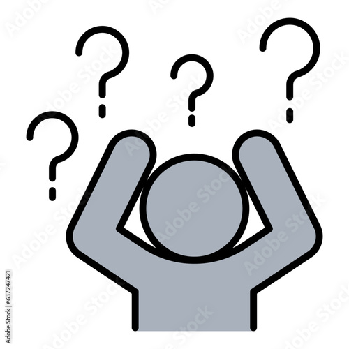 Confusion icon