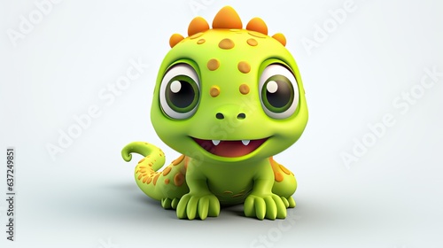 3d monster cartoon character animal cute 