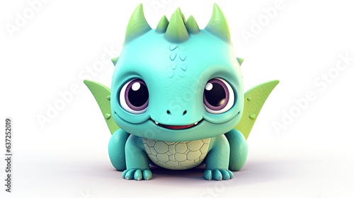 3D monster animal cartoon character