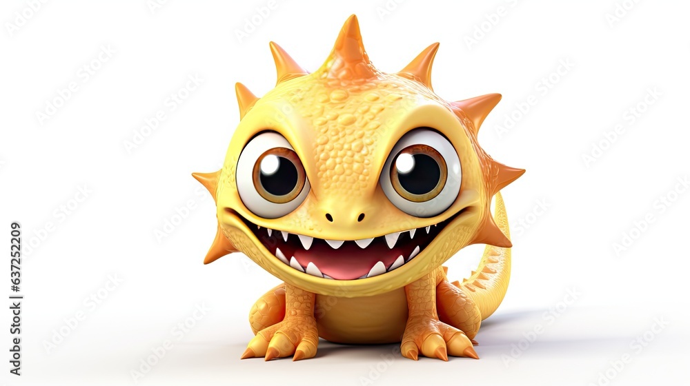 monster animal 3D cartoon characater