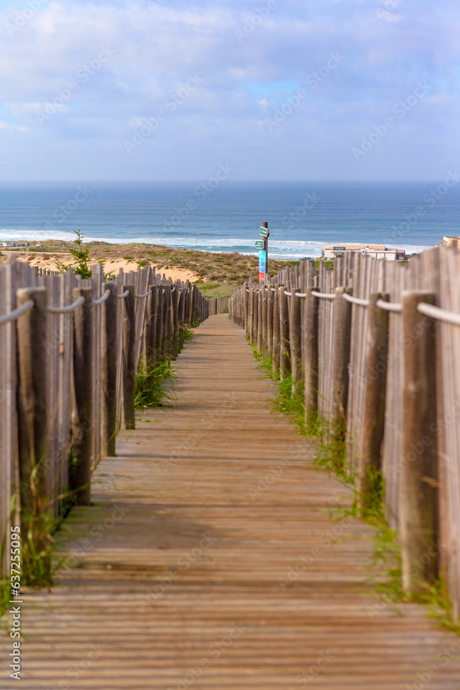 Guincho beach, Portugal, summer, dunes