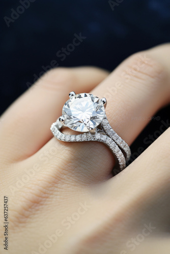 diamond ring for wedding wear it on your finger