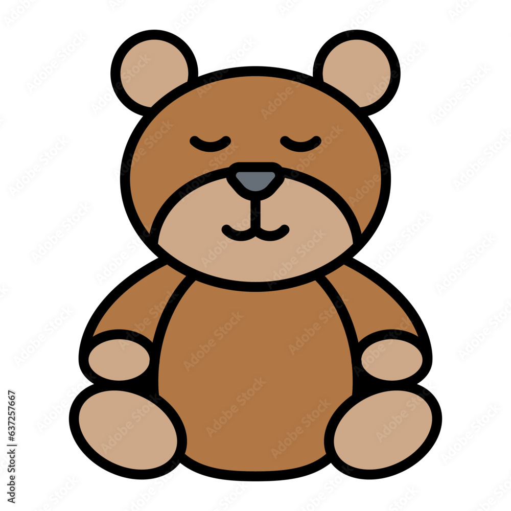 Teddy bear icon Teddy bear icon