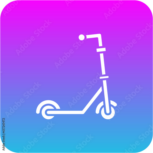 Kick Scooter Icon