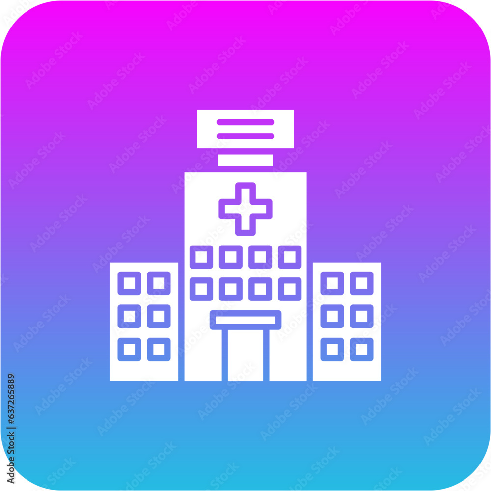 Hospital Building Icon