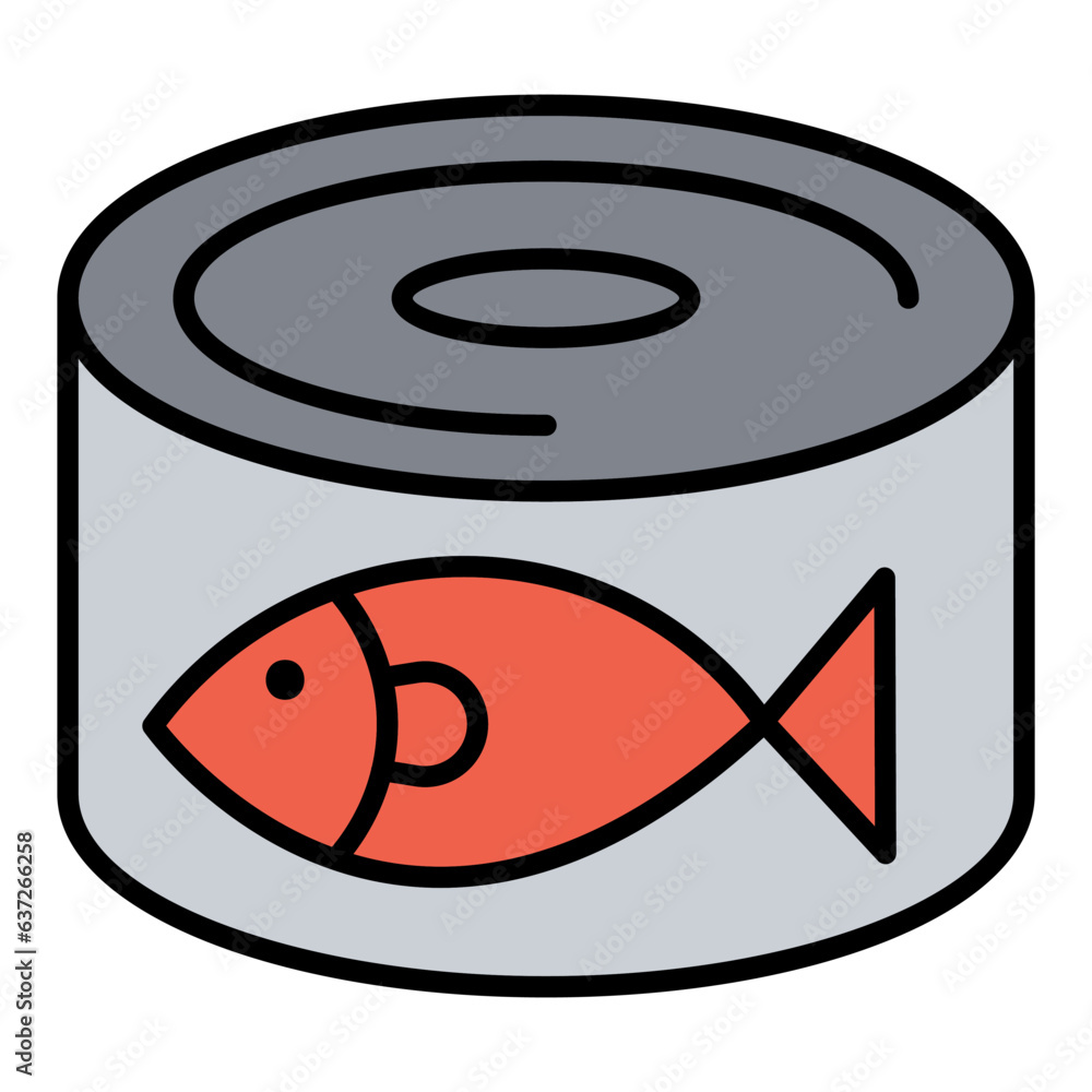 Canned food icon