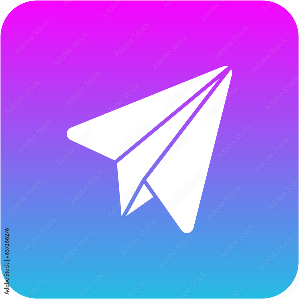Fototapeta premium Telegram Icon