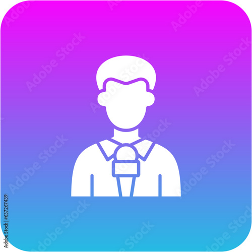 Journalist Icon