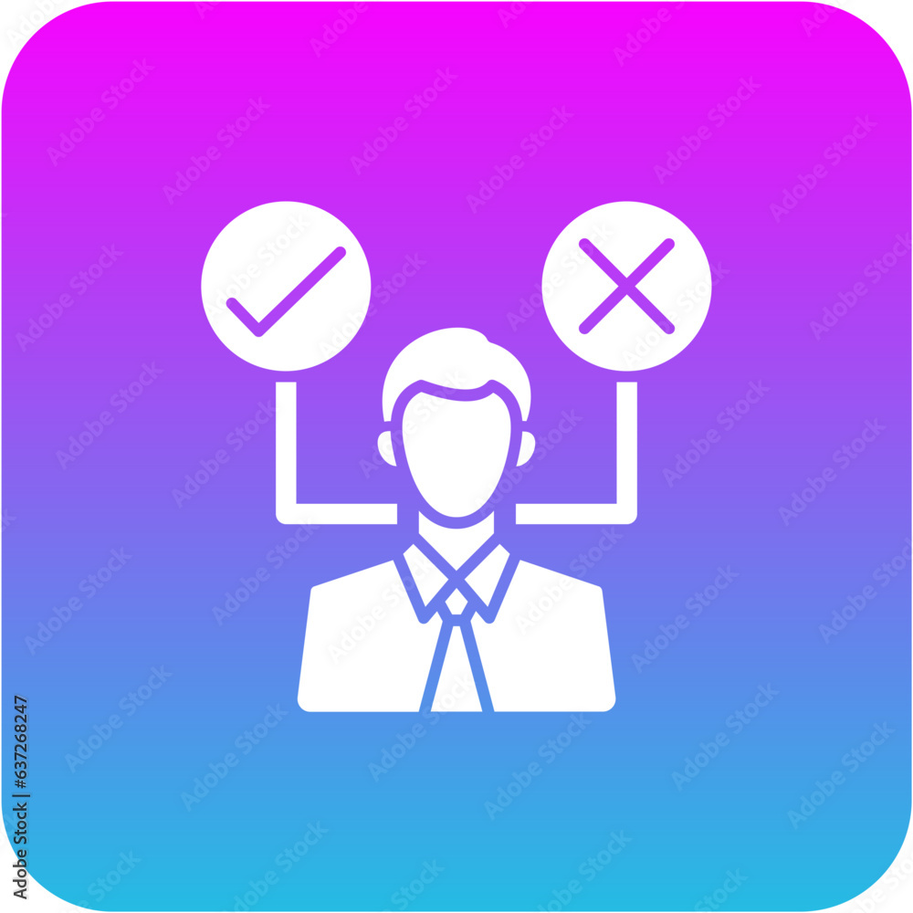 Decision Making Icon Decision Making Icon