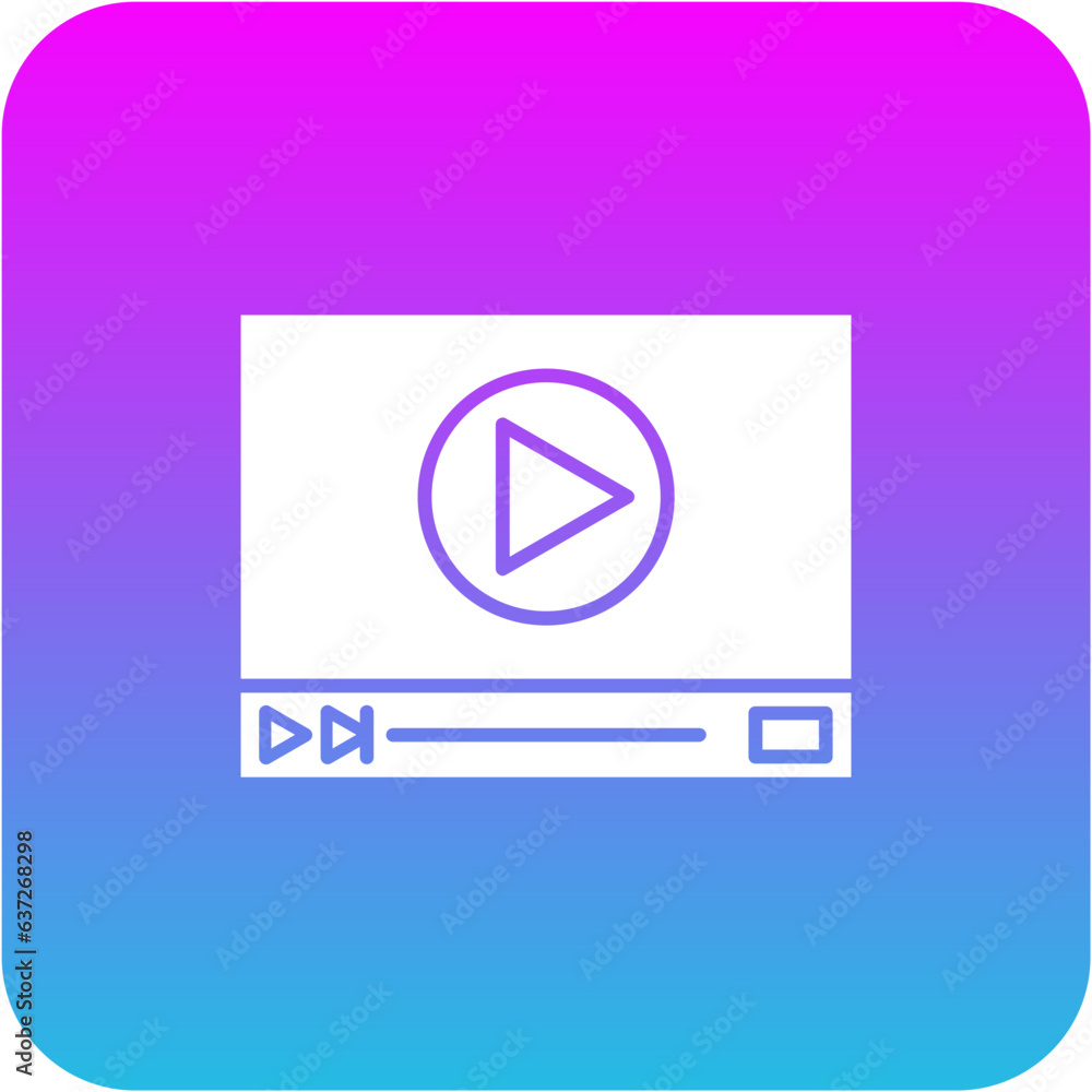 Video Player Icon Video Player Icon