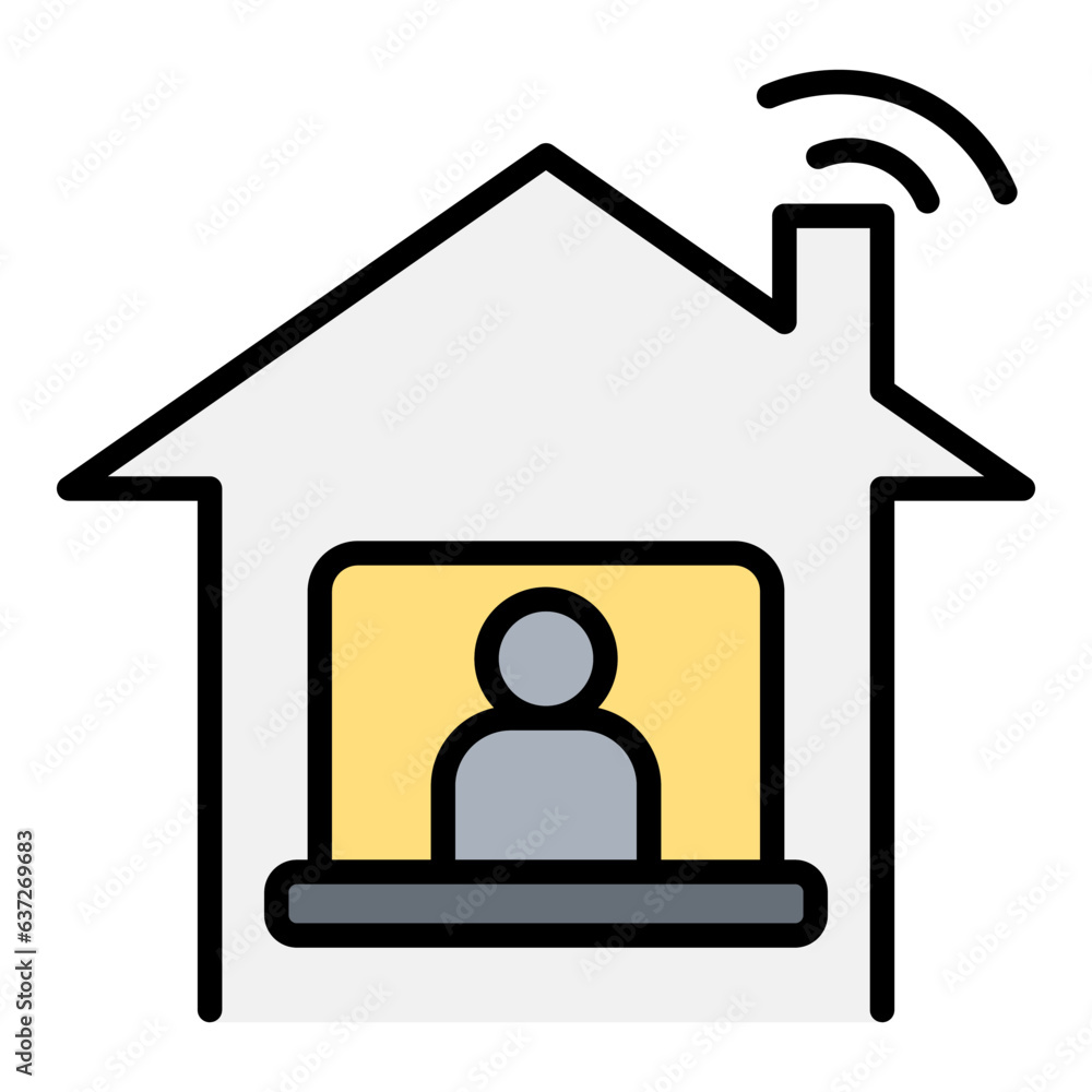 Work from home icon Work from home icon