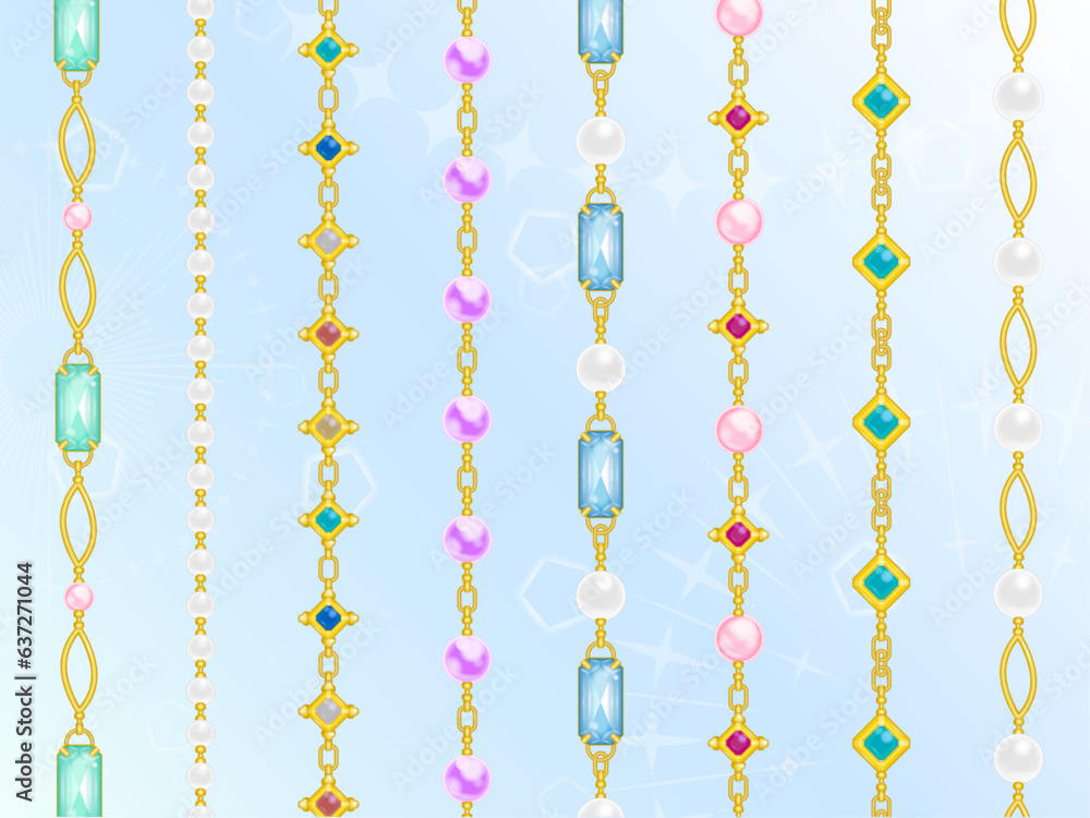 キラキラジュエリーの盛り合わせ キラキラジュエリーの盛り合わせ