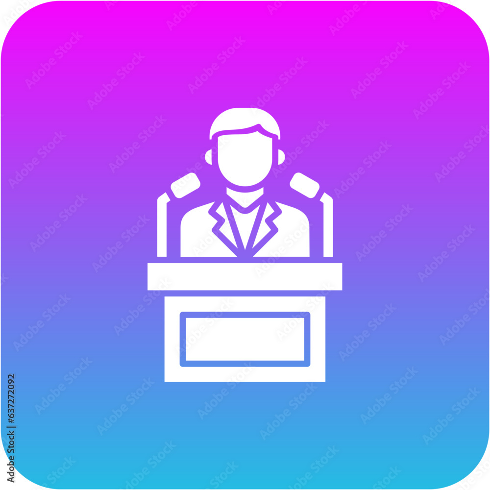 Politician Icon Politician Icon