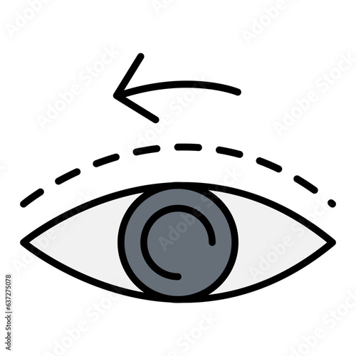 Eyelid surgery icon