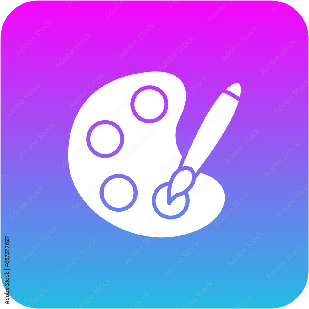 Color Palette Icon Color Palette Icon