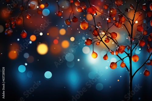 Abstract colorful fun vibe vibrant color bokeh background.