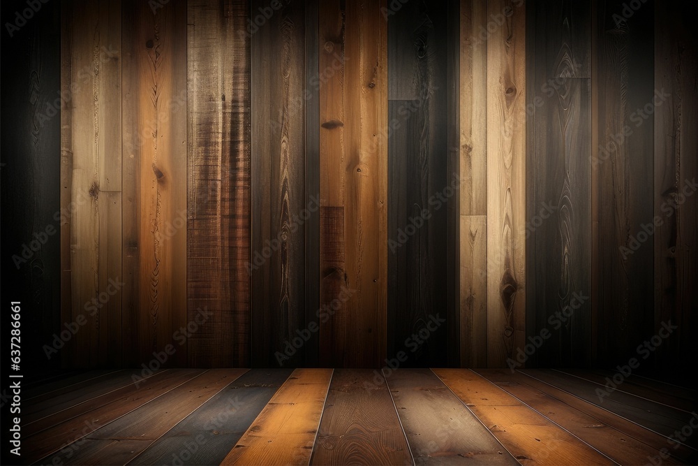 3d illustration of empty wood wall minimal mockup with copy space 3d illustration of empty wood wall minimal mockup with copy space