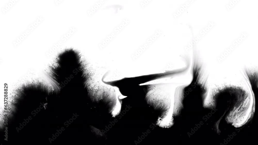 Rorschach Splattering Ink drops rorschach fluid splash splatter spread texture creative ...
