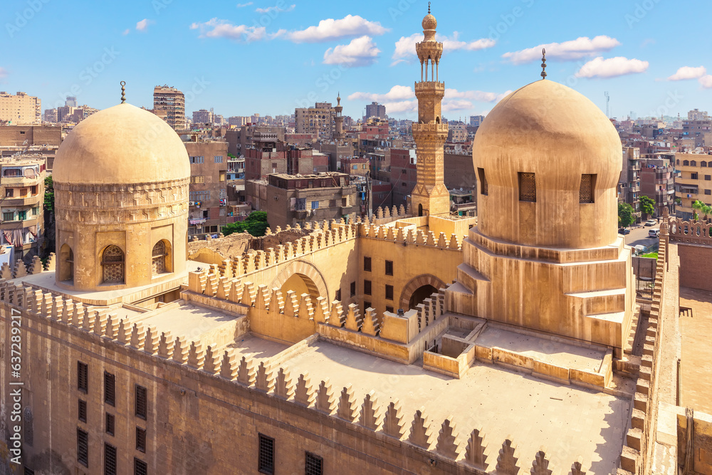 Museum of Egyptian Architecture in the complex of the Mosque of Ibn Tulun, place of visit in Cairo, Egypt