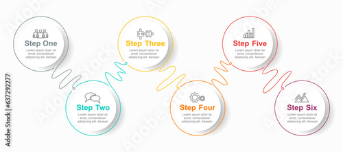 Infographic design template with place for your data. Vector illustration.