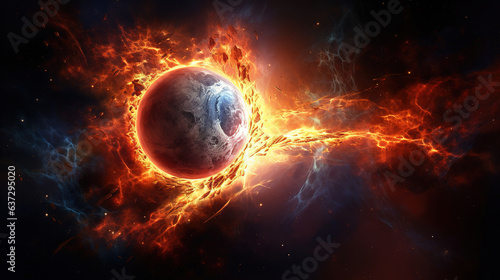 Earth on Fire. Generative Ai