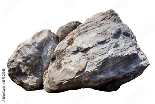 Transparent PNG available: Heavy, realistic rock stone, Generative Ai